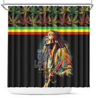 Happy Birthday Legend Bob Shower Curtain Thank You For The Memories