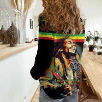 Happy Birthday Legend Bob Women Casual Shirt Thank You For The Memories - Wonder Print Shop