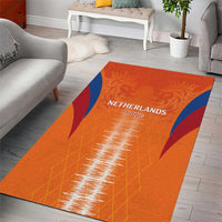 Netherlands Football Area Rug Go Champions Oranje - Wonder Print Shop
