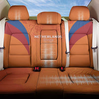 Netherlands Football Back Car Seat Cover Go Champions Oranje - Wonder Print Shop