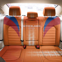 Netherlands Football Back Car Seat Cover Go Champions Oranje - Wonder Print Shop