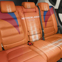 Netherlands Football Back Car Seat Cover Go Champions Oranje - Wonder Print Shop