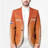 Custom Netherlands Football Blazer Go Champions Oranje - Wonder Print Shop