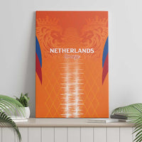 Netherlands Football Canvas Wall Art Go Champions Oranje - Wonder Print Shop