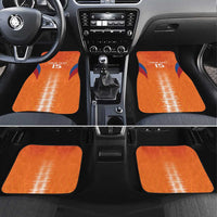 Custom Netherlands Football Car Mats Go Champions Oranje - Wonder Print Shop