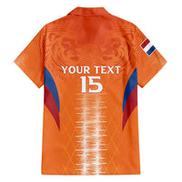 Custom Netherlands Football Hawaiian Shirt Go Champions Oranje - Wonder Print Shop