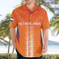 Custom Netherlands Football Hawaiian Shirt Go Champions Oranje - Wonder Print Shop
