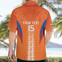 Custom Netherlands Football Hawaiian Shirt Go Champions Oranje - Wonder Print Shop