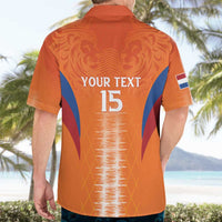 Custom Netherlands Football Hawaiian Shirt Go Champions Oranje - Wonder Print Shop