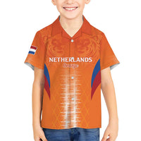 Custom Netherlands Football Hawaiian Shirt Go Champions Oranje - Wonder Print Shop