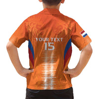 Custom Netherlands Football Hawaiian Shirt Go Champions Oranje - Wonder Print Shop