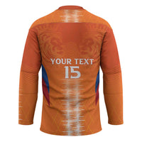 Custom Netherlands Football Hockey Jersey Go Champions Oranje - Wonder Print Shop