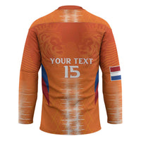 Custom Netherlands Football Hockey Jersey Go Champions Oranje - Wonder Print Shop