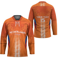 Custom Netherlands Football Hockey Jersey Go Champions Oranje - Wonder Print Shop