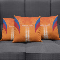 Netherlands Football Pillow Cover Go Champions Oranje - Wonder Print Shop