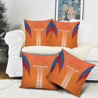Netherlands Football Pillow Cover Go Champions Oranje - Wonder Print Shop