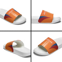 Netherlands Football Slide Sandals Go Champions Oranje - Wonder Print Shop