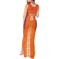 Custom Netherlands Football Tank Maxi Dress Go Champions Oranje - Wonder Print Shop