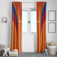 Netherlands Football Window Curtain Go Champions Oranje - Wonder Print Shop