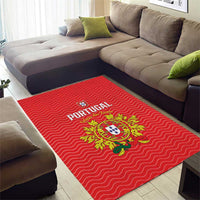 Portugal Football 2026 Area Rug Team of the Quincunxes - Wonder Print Shop
