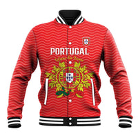 Custom Portugal Football 2026 Baseball Jacket Team of the Quincunxes - Wonder Print Shop