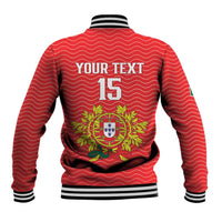 Custom Portugal Football 2026 Baseball Jacket Team of the Quincunxes - Wonder Print Shop