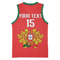 Custom Portugal Football 2026 Basketball Jersey Team of the Quincunxes - Wonder Print Shop