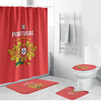 Portugal Football 2026 Bathroom Set Team of the Quincunxes - Wonder Print Shop