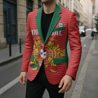 Custom Portugal Football 2026 Blazer Team of the Quincunxes - Wonder Print Shop