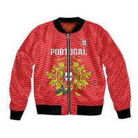 Custom Portugal Football 2026 Bomber Jacket Team of the Quincunxes - Wonder Print Shop