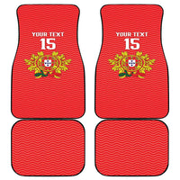 Custom Portugal Football 2026 Car Mats Team of the Quincunxes - Wonder Print Shop