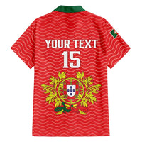 Custom Portugal Football 2026 Family Matching Mermaid Dress and Hawaiian Shirt Team of the Quincunxes - Wonder Print Shop