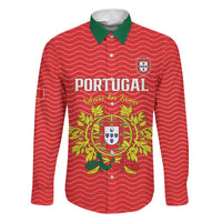 Custom Portugal Football 2026 Family Matching Off Shoulder Short Dress and Hawaiian Shirt Team of the Quincunxes - Wonder Print Shop