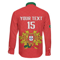Custom Portugal Football 2026 Family Matching Short Sleeve Bodycon Dress and Hawaiian Shirt Team of the Quincunxes - Wonder Print Shop