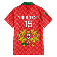 Custom Portugal Football 2026 Family Matching Summer Maxi Dress and Hawaiian Shirt Team of the Quincunxes - Wonder Print Shop