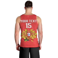 Custom Portugal Football 2026 Men Tank Top Team of the Quincunxes - Wonder Print Shop