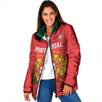 Custom Portugal Football 2026 Padded Jacket Team of the Quincunxes - Wonder Print Shop