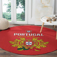 Portugal Football 2026 Round Carpet Team of the Quincunxes - Wonder Print Shop