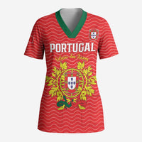 Custom Portugal Football 2026 Scrub Top Team of the Quincunxes - Wonder Print Shop