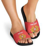 Portugal Football 2026 Slide Sandals Team of the Quincunxes - Wonder Print Shop