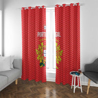 Portugal Football 2026 Window Curtain Team of the Quincunxes - Wonder Print Shop