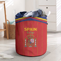 Spain Football 2026 Laundry Basket Go Champions La Roja - Wonder Print Shop