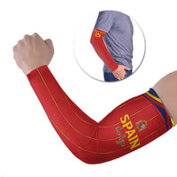 Custom Spain Football 2026 Arm Sleeves Go Champions La Roja - Wonder Print Shop