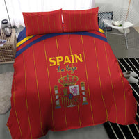 Spain Football 2026 Bedding Set Go Champions La Roja - Wonder Print Shop
