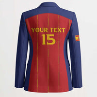 Custom Spain Football 2026 Blazer Go Champions La Roja - Wonder Print Shop
