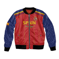 Custom Spain Football 2026 Bomber Jacket Go Champions La Roja - Wonder Print Shop