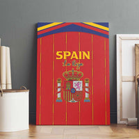 Spain Football 2026 Canvas Wall Art Go Champions La Roja - Wonder Print Shop