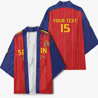 Custom Spain Football 2026 Kimono Go Champions La Roja - Wonder Print Shop