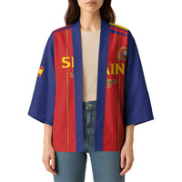 Custom Spain Football 2026 Kimono Go Champions La Roja - Wonder Print Shop