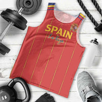 Custom Spain Football 2026 Men Tank Top Go Champions La Roja - Wonder Print Shop